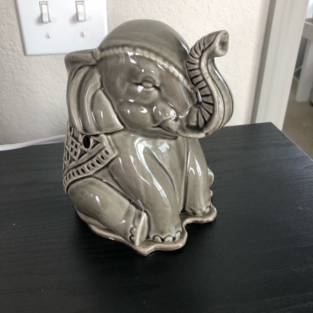 Elephant Wax Candle Holder